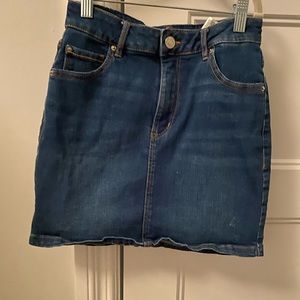 Jean skirt